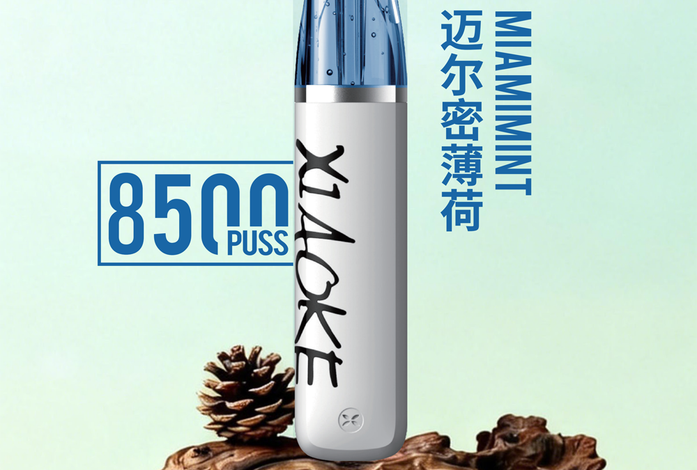 實測】梟客 XIAOKE 8500 邁阿密薄荷：這是一場發生在口腔裡的「極地風暴」！